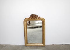 Vintage Louis Phillipe Mirror with Carvings