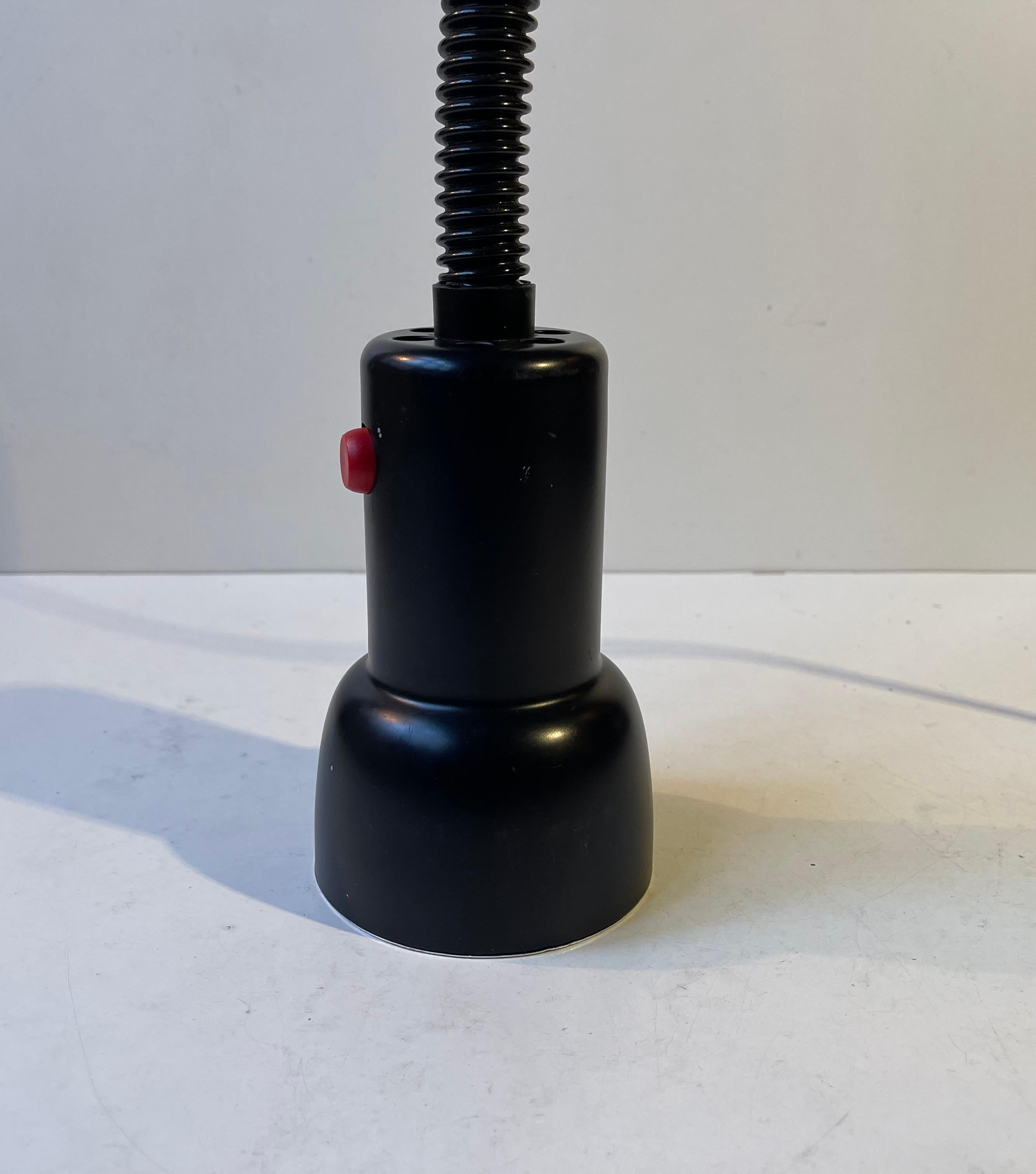 Lámpara de pared vintage Louis Poulsen 'Black Louis' Clamp, años 70 Danés en venta