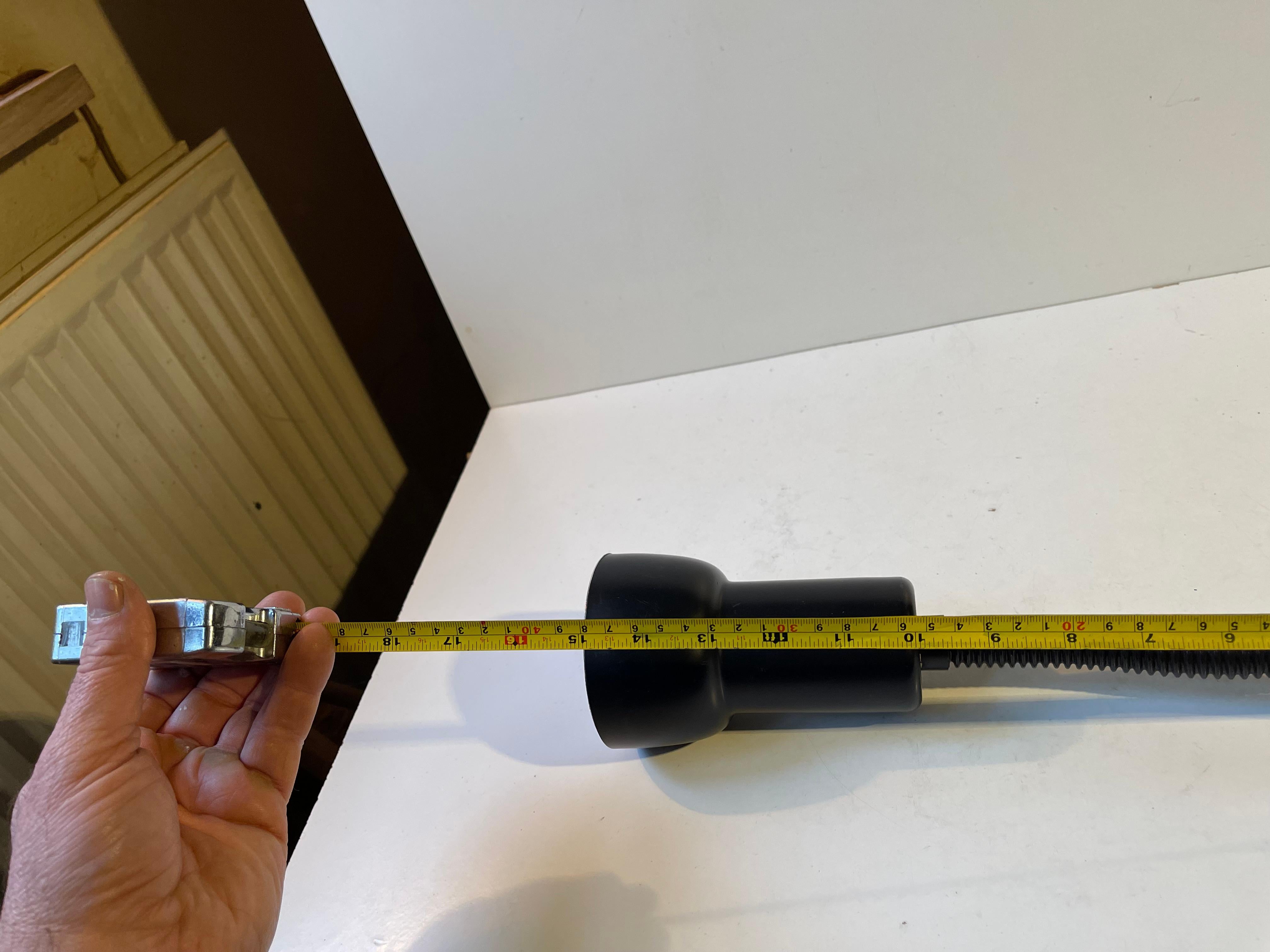 Lámpara de pared vintage Louis Poulsen 'Black Louis' Clamp, años 70 en venta 1