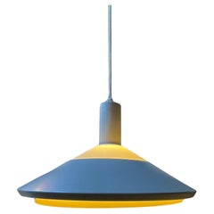 Vintage Louis Poulsen Grey Pendant Lamp 'Klassependel', 1960s