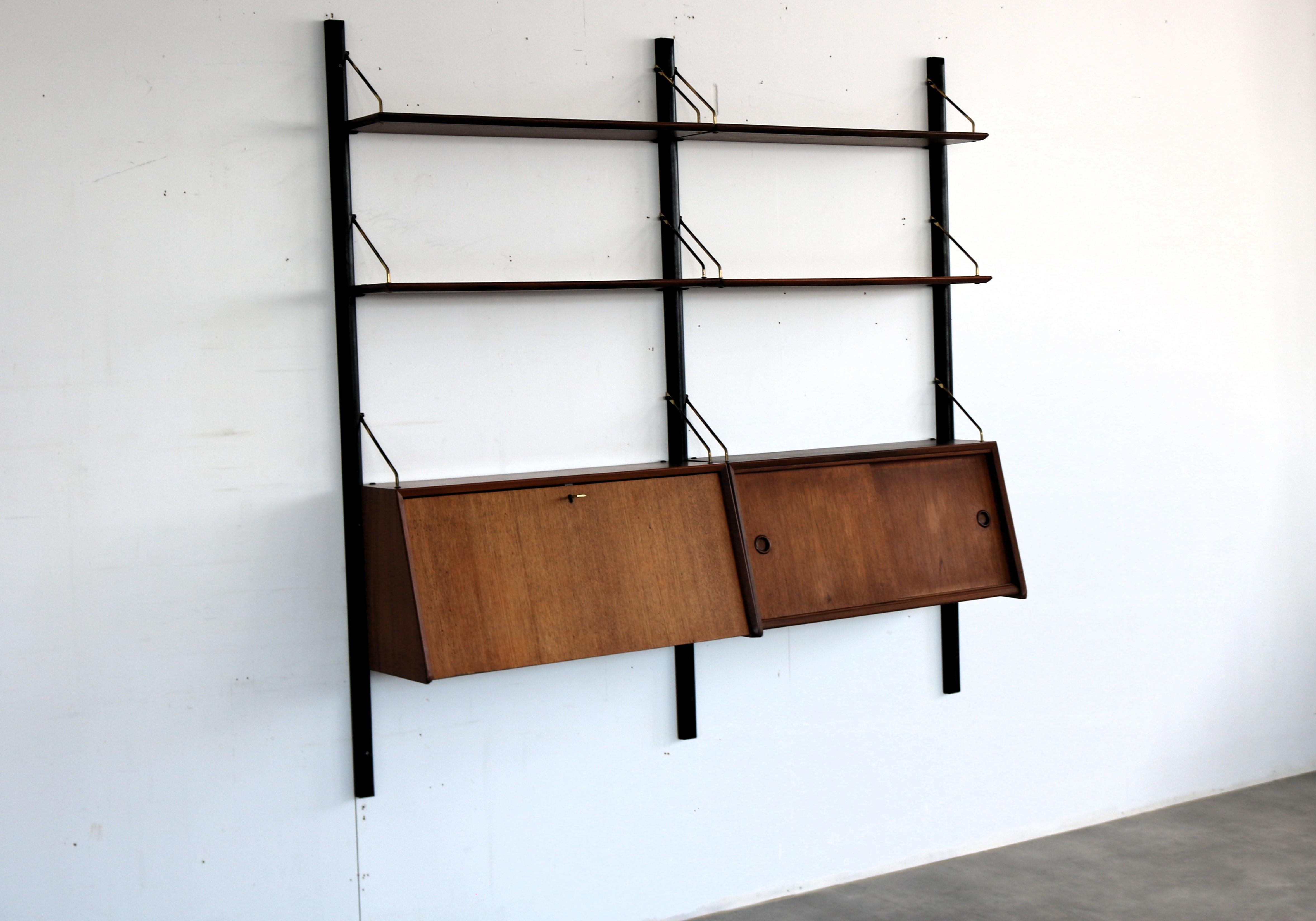 mueble alto vintage Louis Van Teeffelen para Wébé Holandés en venta