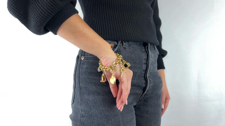 White Gold Bracelet, Louis Vuitton.  Estate Jewelry Bracelets, Lot  #54029