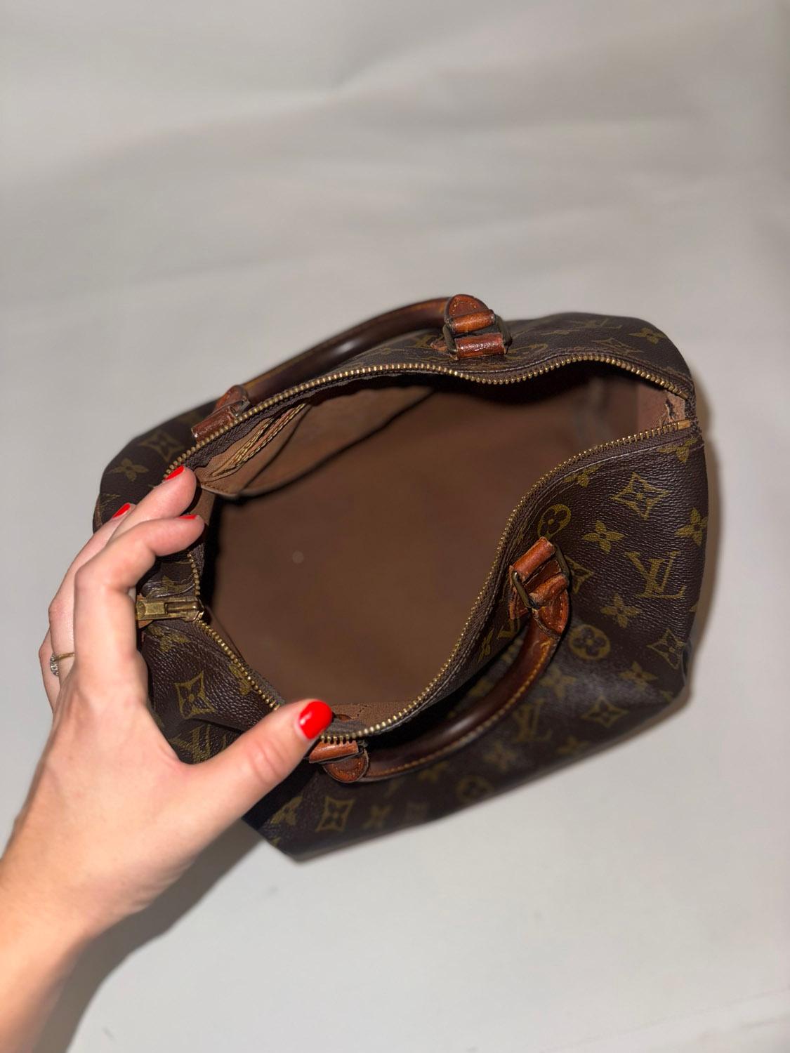 Vintage Louis Vuitton 1987 Speedy Handtasche im Angebot 2
