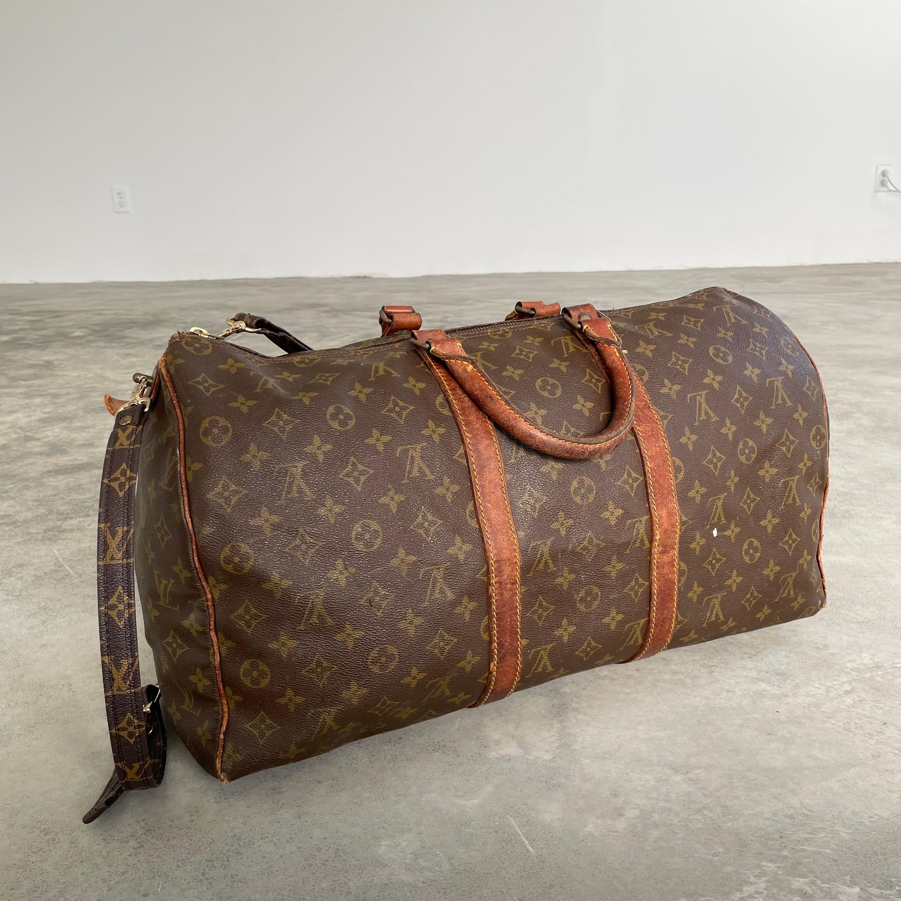 Vintage Louis Vuitton 50 cm Duffel Bag For Sale 6