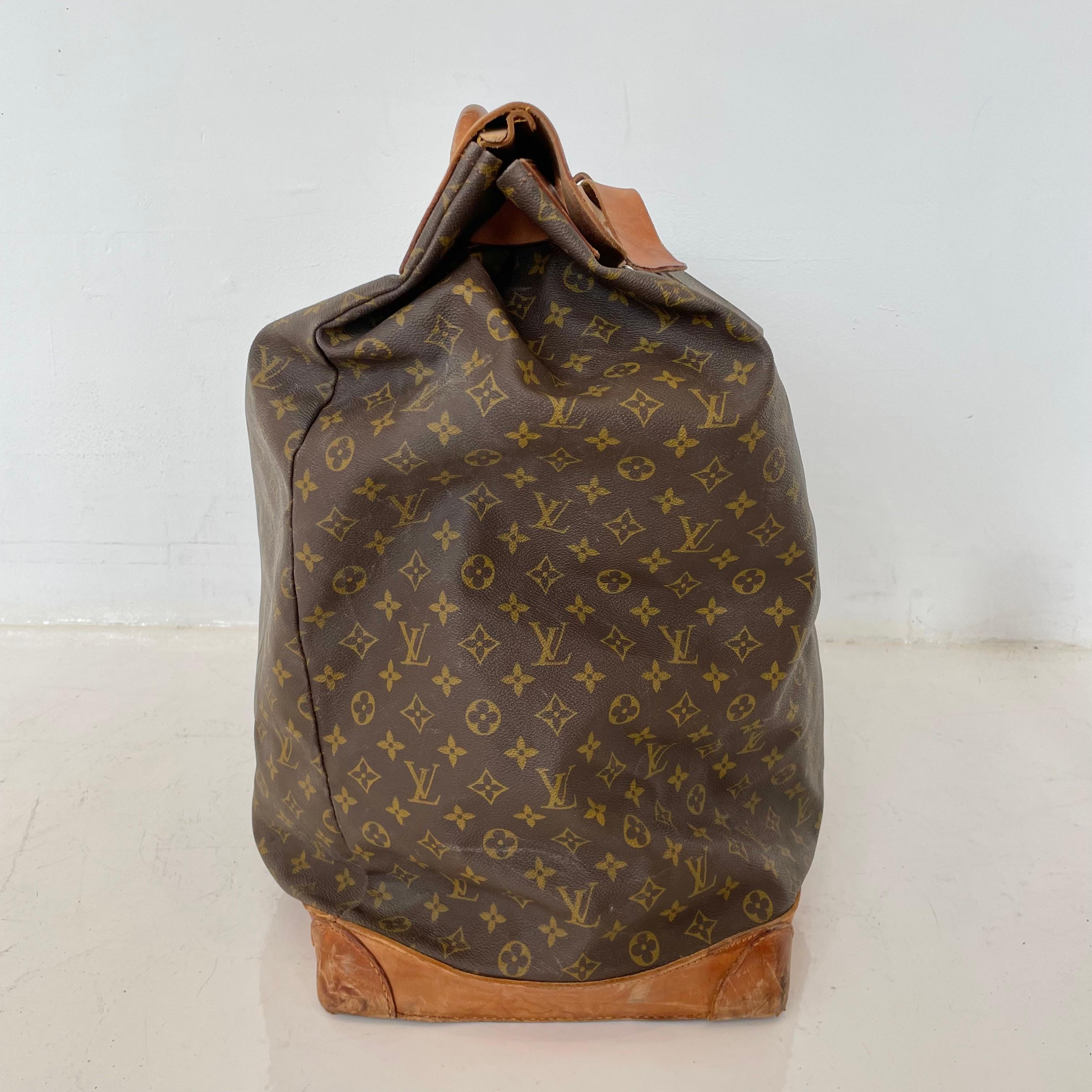 Vintage Louis Vuitton 65 cm Steamer Bag For Sale 7