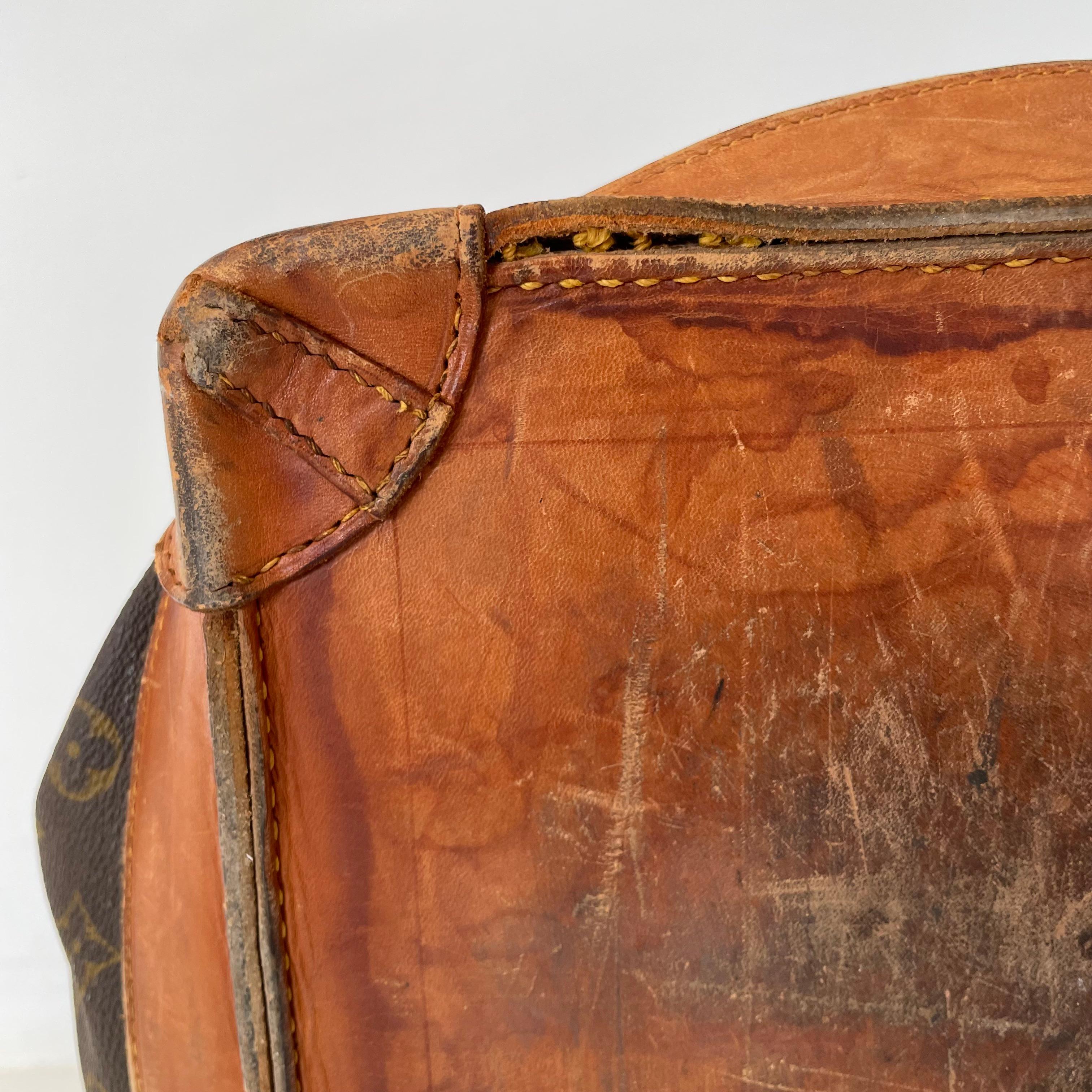 Vintage Louis Vuitton 65 cm Steamer Bag For Sale 12