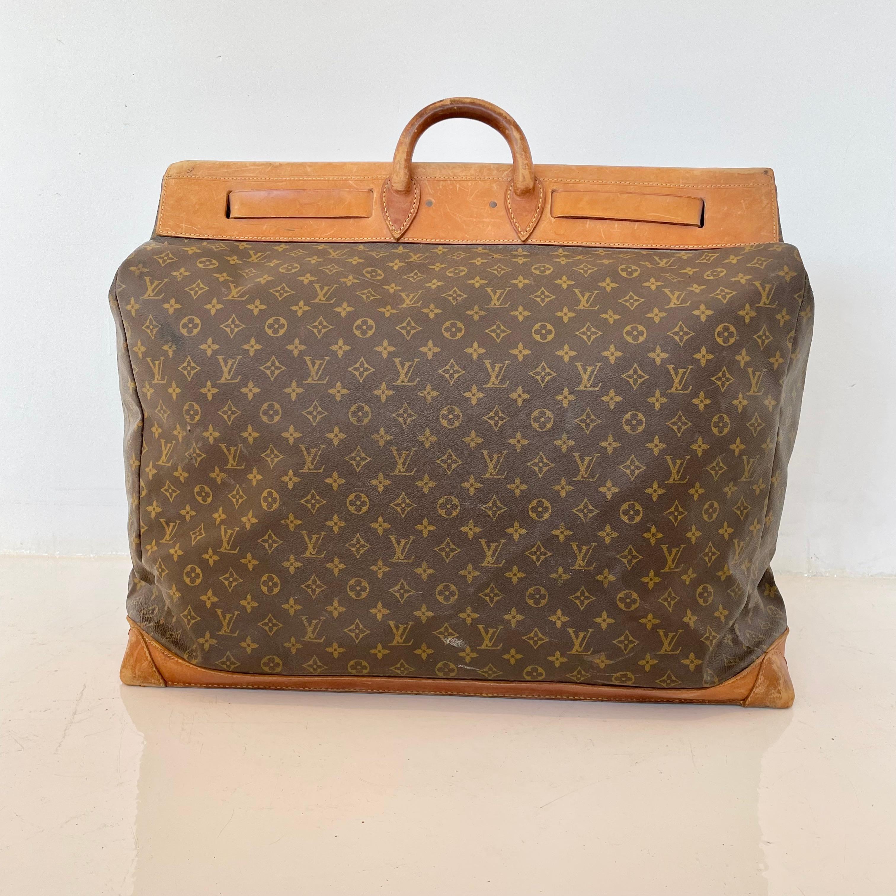 Vintage Louis Vuitton Steamer Bag In Good Condition In Los Angeles, CA