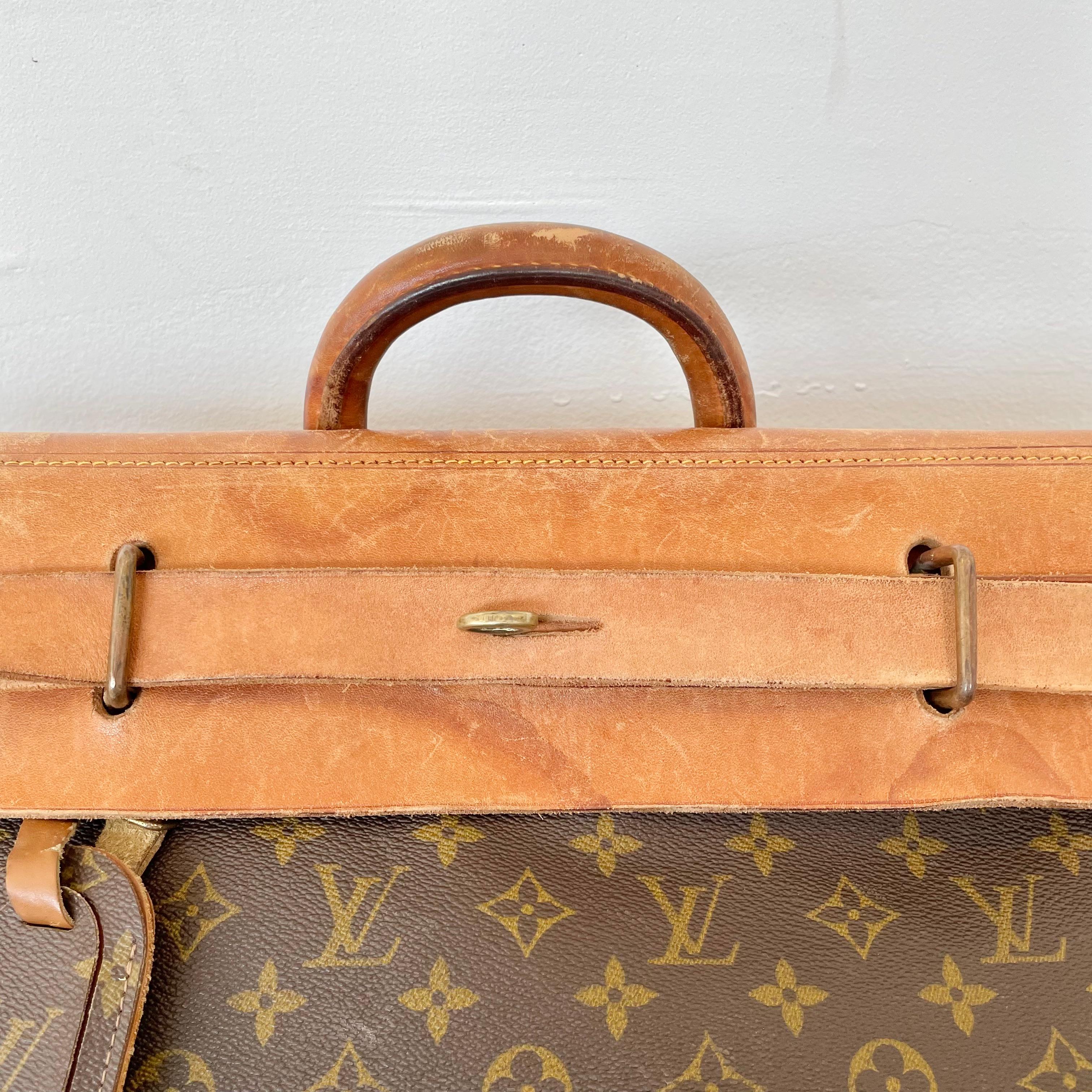 French Vintage Louis Vuitton Steamer Bag For Sale