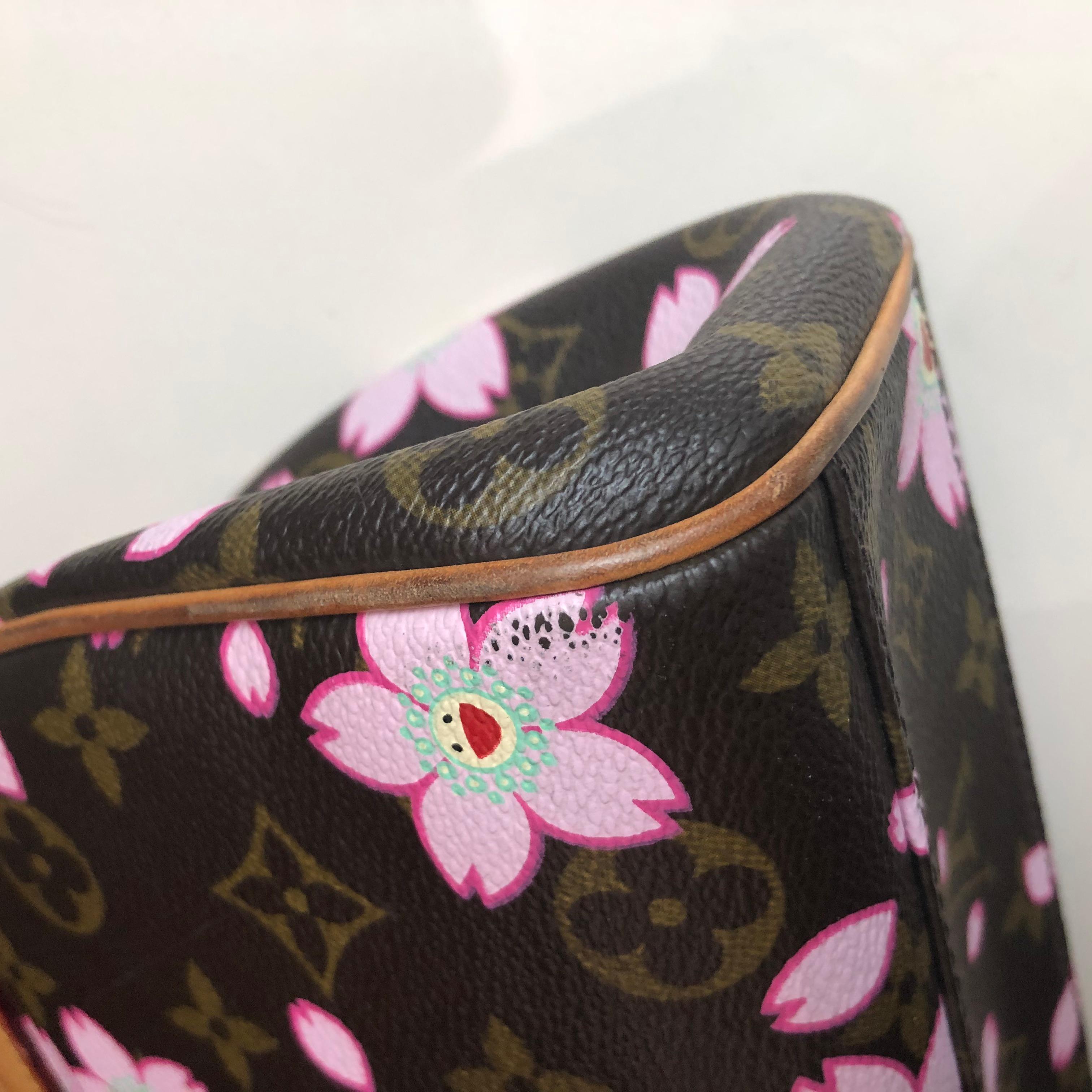 Vintage LOUIS VUITTON BAG 'Cherry Blossom' Takashi Murakami Limited Edition 7