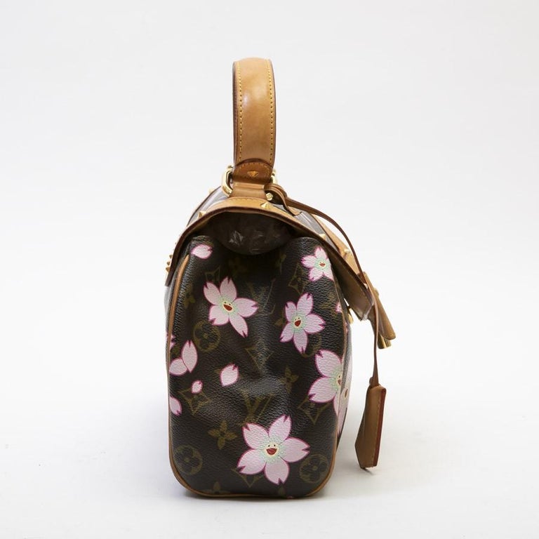 Mint Louis Vuitton Takashi Murakami Limited Edition Retro Cherry Blossom  Purse at 1stDibs