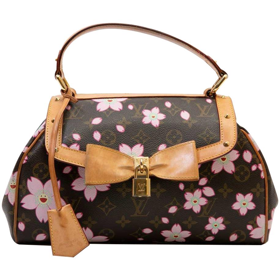 Louis Vuitton x Takashi Murakami Cherry Blossom Sac Retro Bag  myGemma   Item 120355