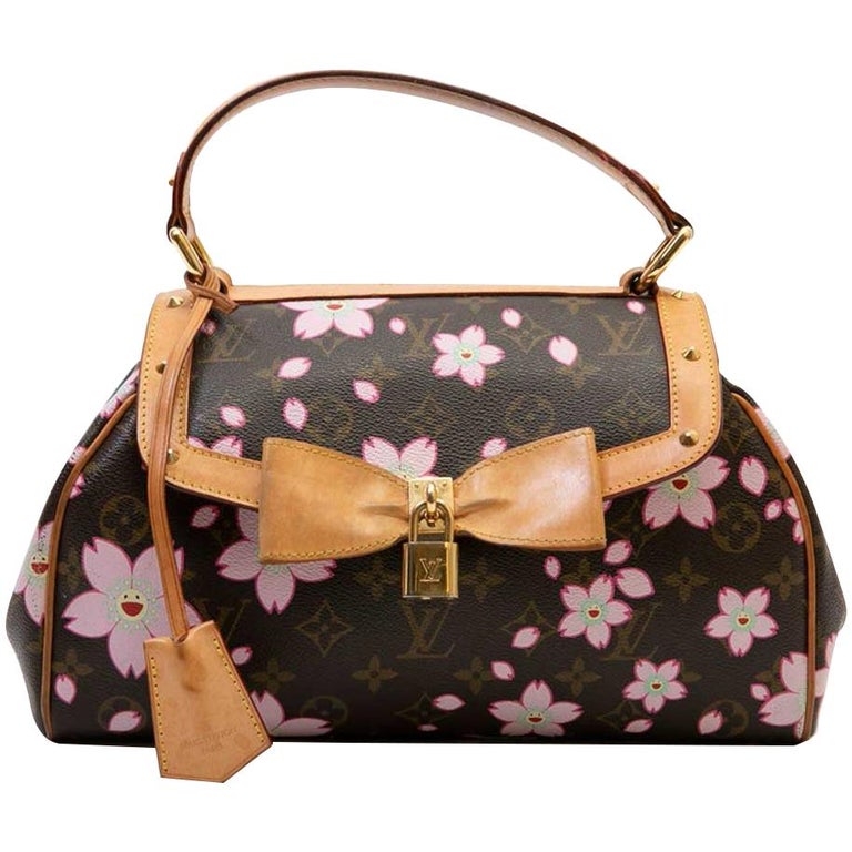 Vintage LOUIS VUITTON BAG 'Cherry Blossom' Takashi Murakami Limited Edition