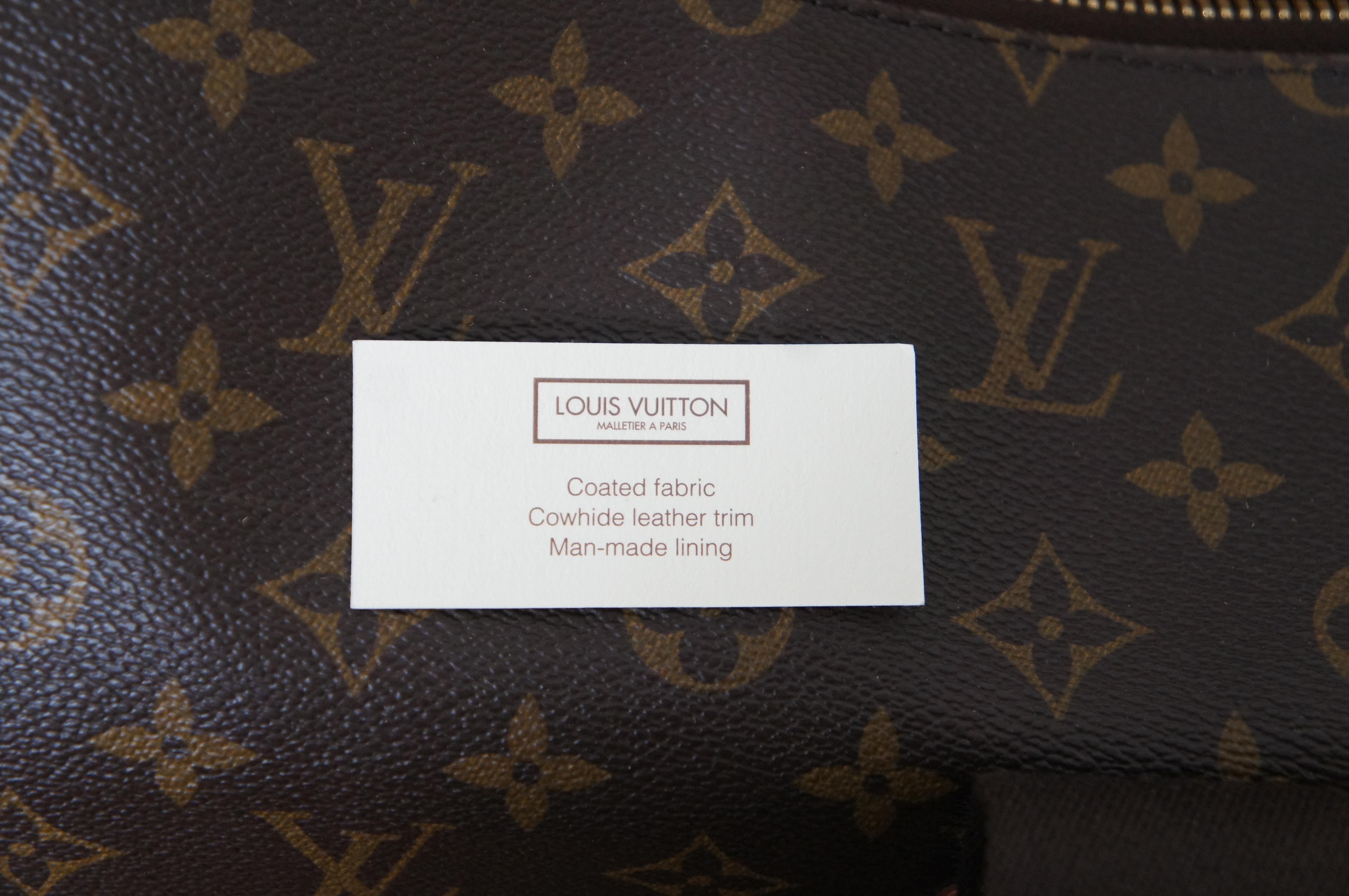 Vintage Louis Vuitton Beaubourg Weekender LV Monogram Canvas Bag France DU2161 For Sale 3