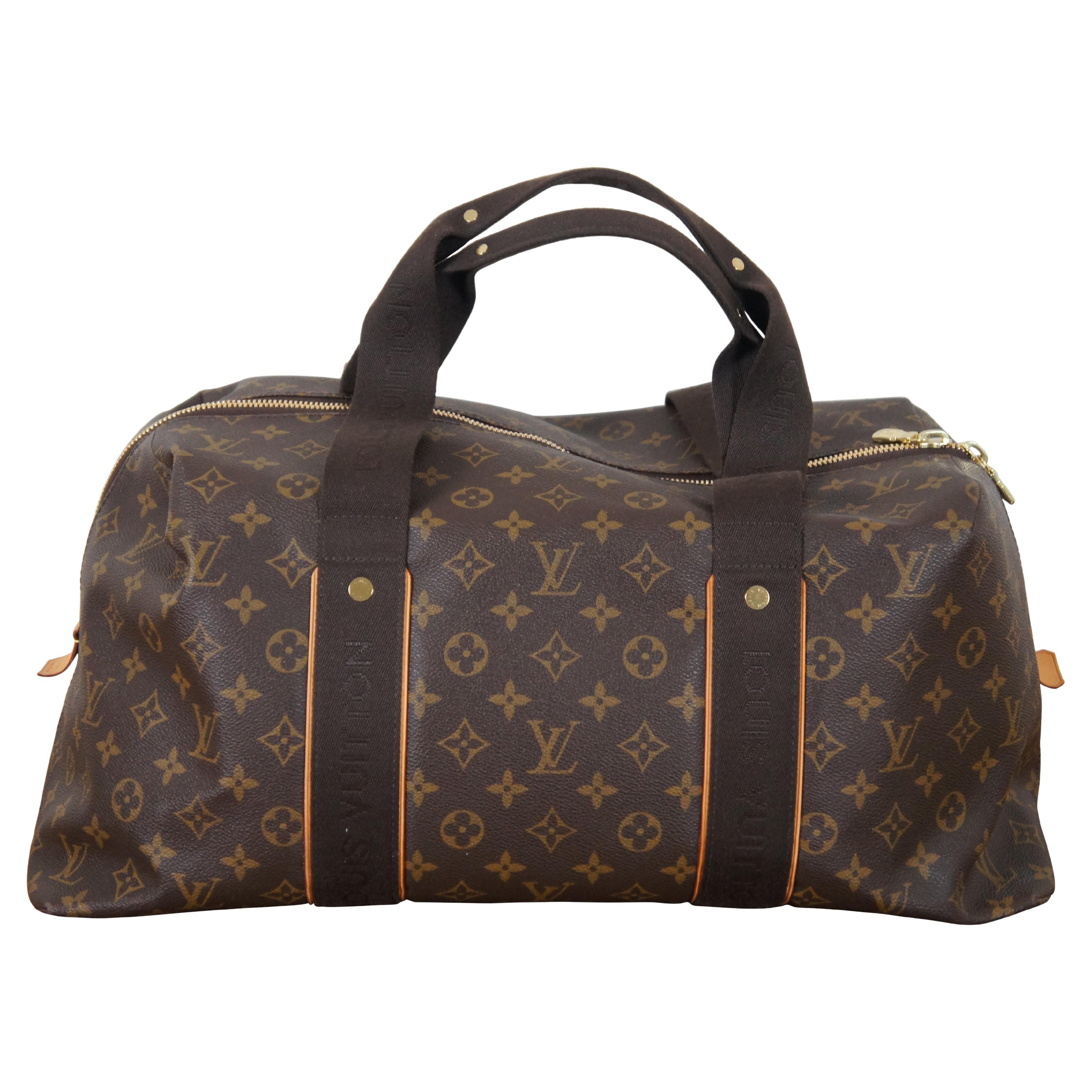 Vintage Louis Vuitton Beaubourg Weekender LV Monogram Canvas Bag France  DU2161