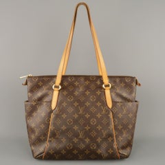 Vintage LOUIS VUITTON Brown Monogram Canvas Totally PM Tote Bag