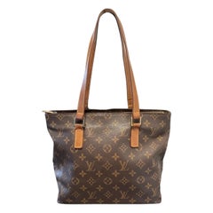 Vintage Louis Vuitton Cabas Piano 2002 Tote Monogram Canvas Louis Vuitton Tote