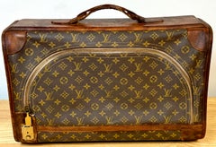 Vintage Louis Vuitton Canvas & Leather Monogram Diminutive Suitcase, Circa 1970s