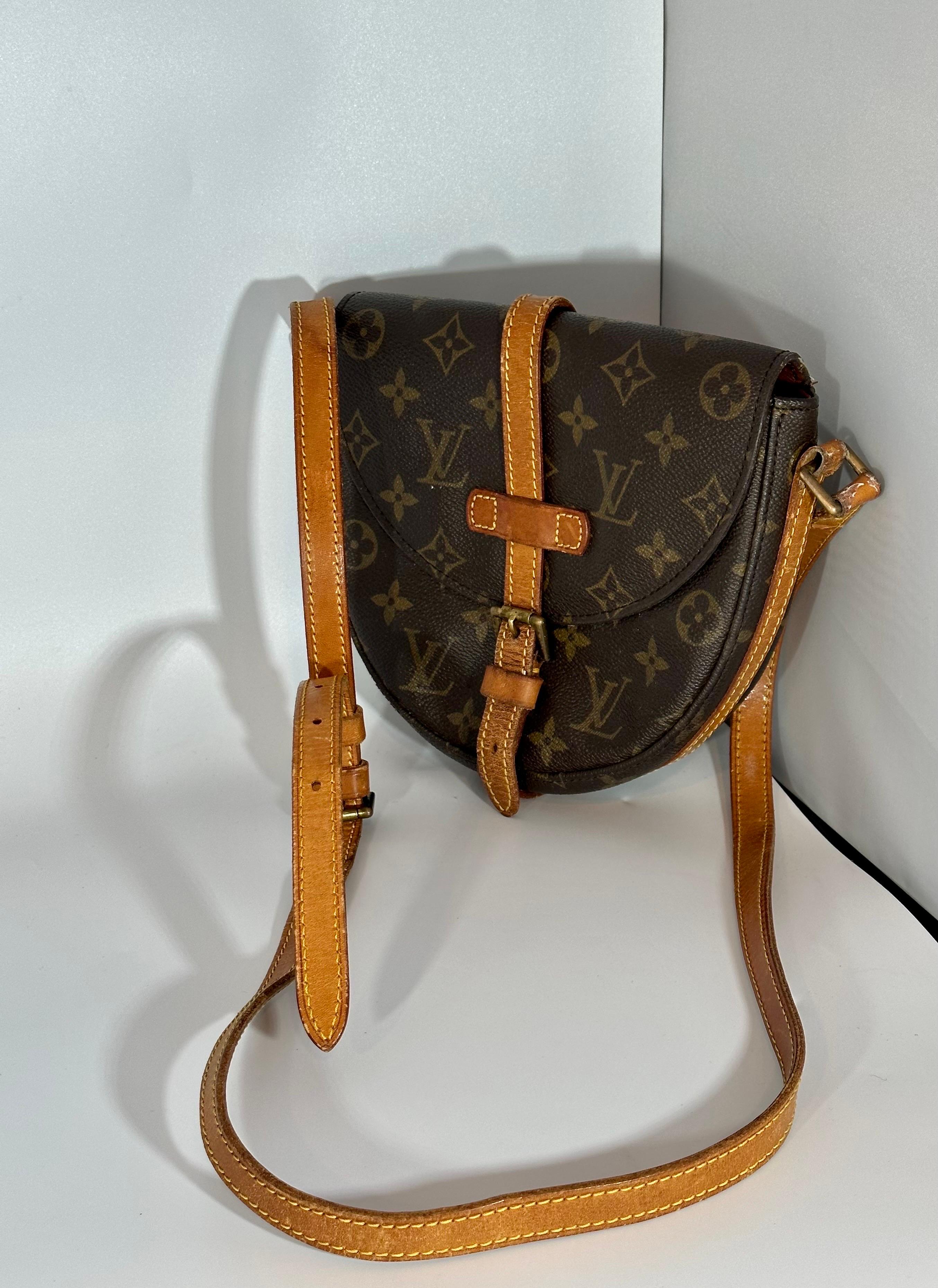 Vintage Louis Vuitton Chantilly PM Monogram Leather Crossbody Bag 7