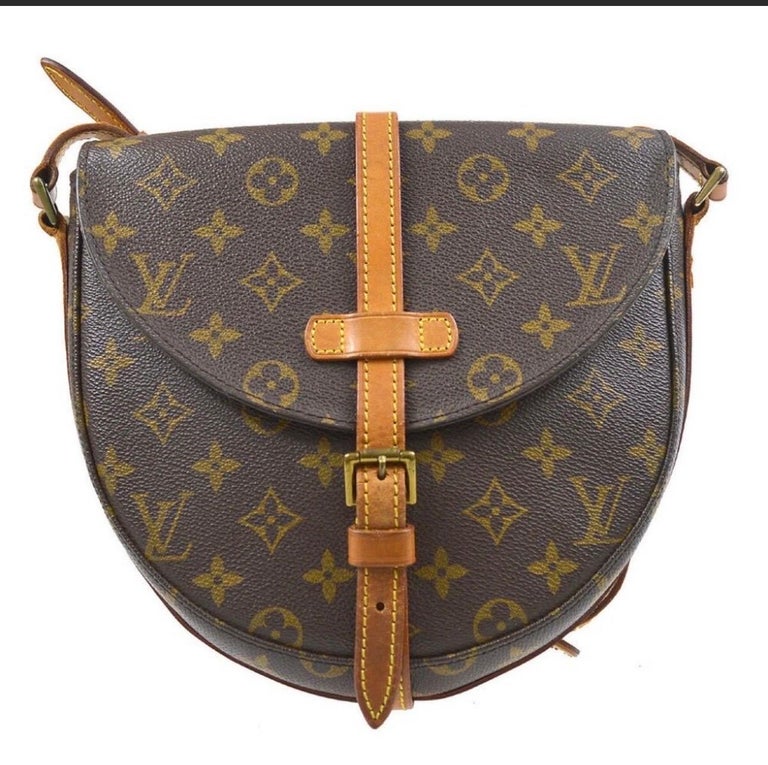 Vintage Louis Vuitton Chantilly PM Monogram Leather Crossbody Bag at 1stDibs
