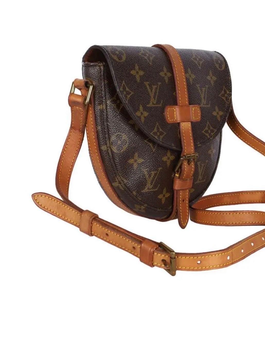 Vintage Louis Vuitton Chantilly PM Monogram Leather Crossbody Bag 4