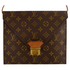 Louis Vuitton-Esstellertasche im Vintage-Stil. Monogramm Leinwand, ca. 1970er Jahre