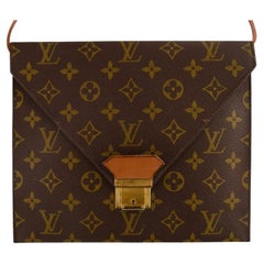 Louis Vuitton-Esstellertasche im Vintage-Stil. Monogramm Leinwand, ca. 1970er Jahre