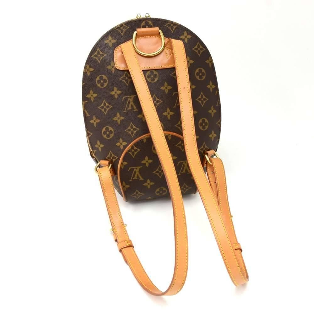 Vintage Louis Vuitton Ellipse Sac A Dos Monogram Canvas Backpack Bag 1