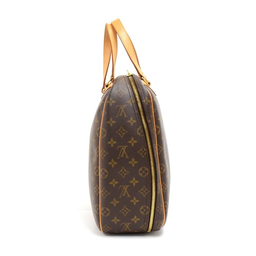 Louis Vuitton Vintage Excursion Monogram Canvas Travel Hand Bag In Good Condition For Sale In Fukuoka, Kyushu