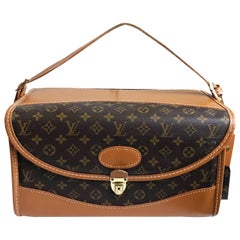 Vintage Louis Vuitton French Co Train Case Vanity Beauty Travel Bag 