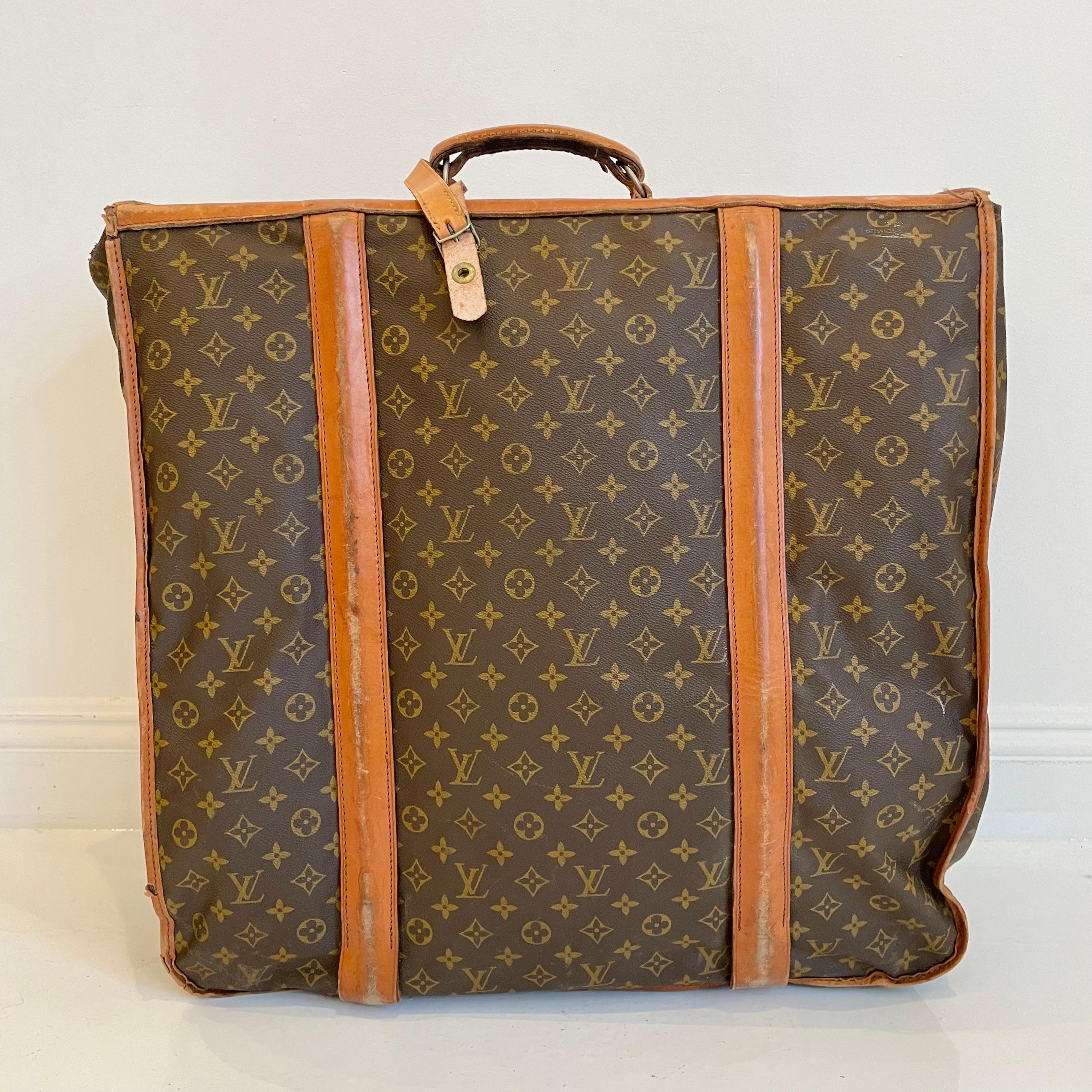 Brass Vintage Louis Vuitton Garment Bag