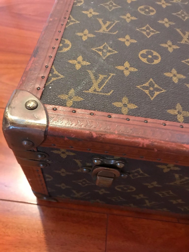 Vintage Louis Vuitton Hard Suitcase, 1920s at 1stDibs