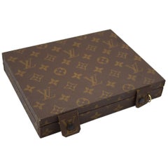 Retro  Louis Vuitton Jewelry Box in Monogram Canvas