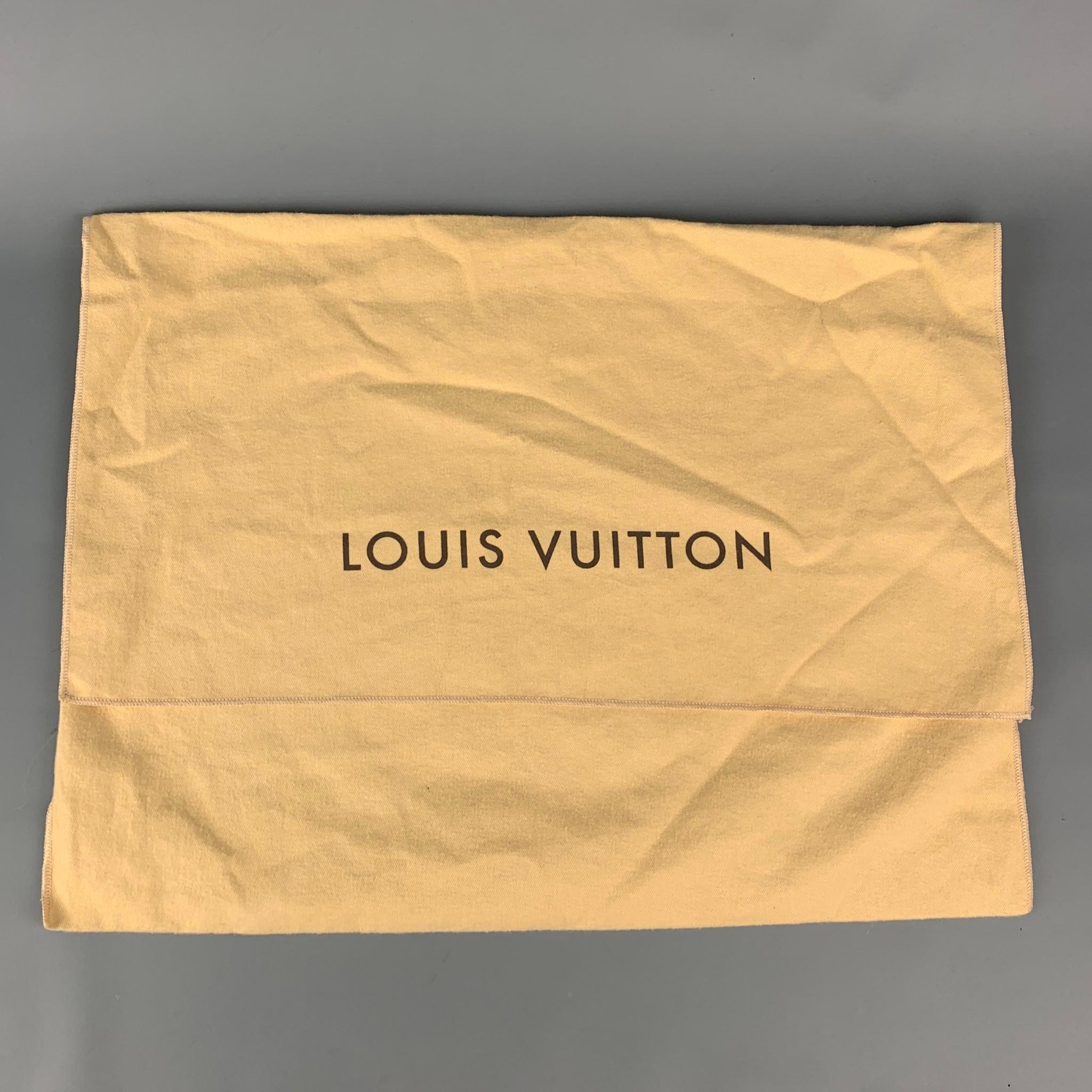 Vintage LOUIS VUITTON Keepall 45 Brown & Beige Monogram Coated Canvas Bag 5