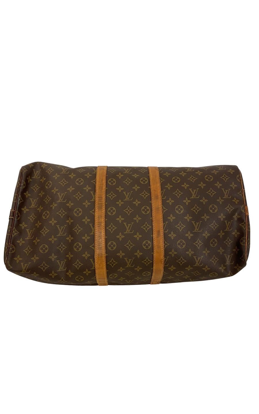 louis vuitton keepall 55 with shoulder strap