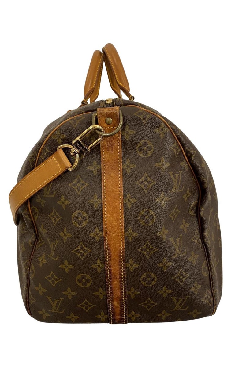 Louis Vuitton 1999 Pre-Owned Keepall 55 Bandouliere Two-Way Travel Bag -  Brown for Women