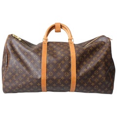 Vintage Louis Vuitton Keepall 60 Monogram Canvas Travel Bag 1997 – Mills  Jewelers & Loan