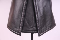Vintage Louis Vuitton Leather Skirt