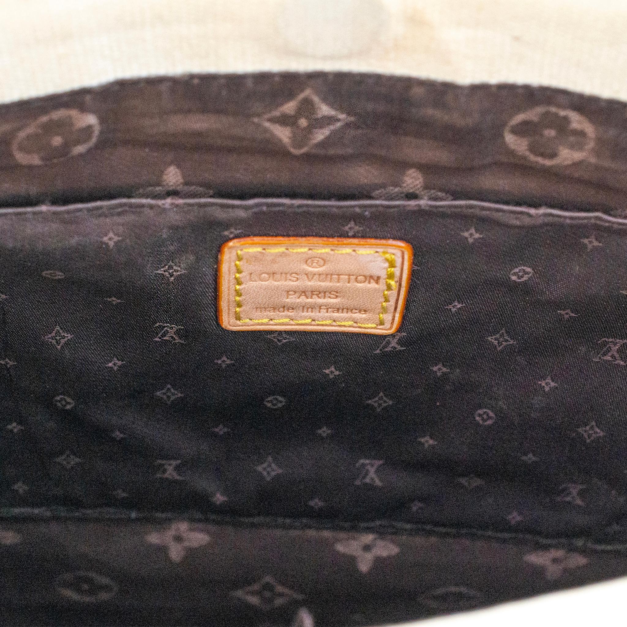 Vintage Louis Vuitton Limited Edition Toile Globe Shopper Tote Bag For Sale 7