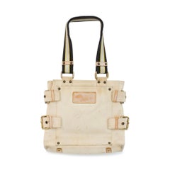 Vintage Louis Vuitton Limited Edition Toile Globe Shopper Tote Bag