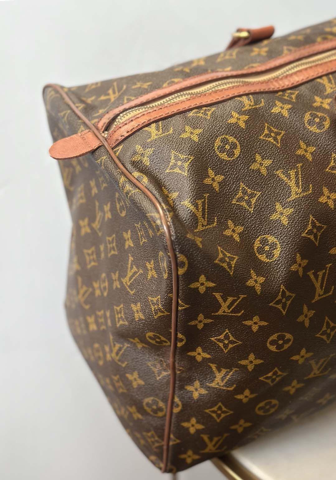 French Vintage Louis Vuitton Luggage/Duffle Bag , c. 1980's For Sale