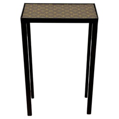 Vintage Louis Vuitton LV Canvas & Wrought Iron Drinks/Side Table, 2nd Available