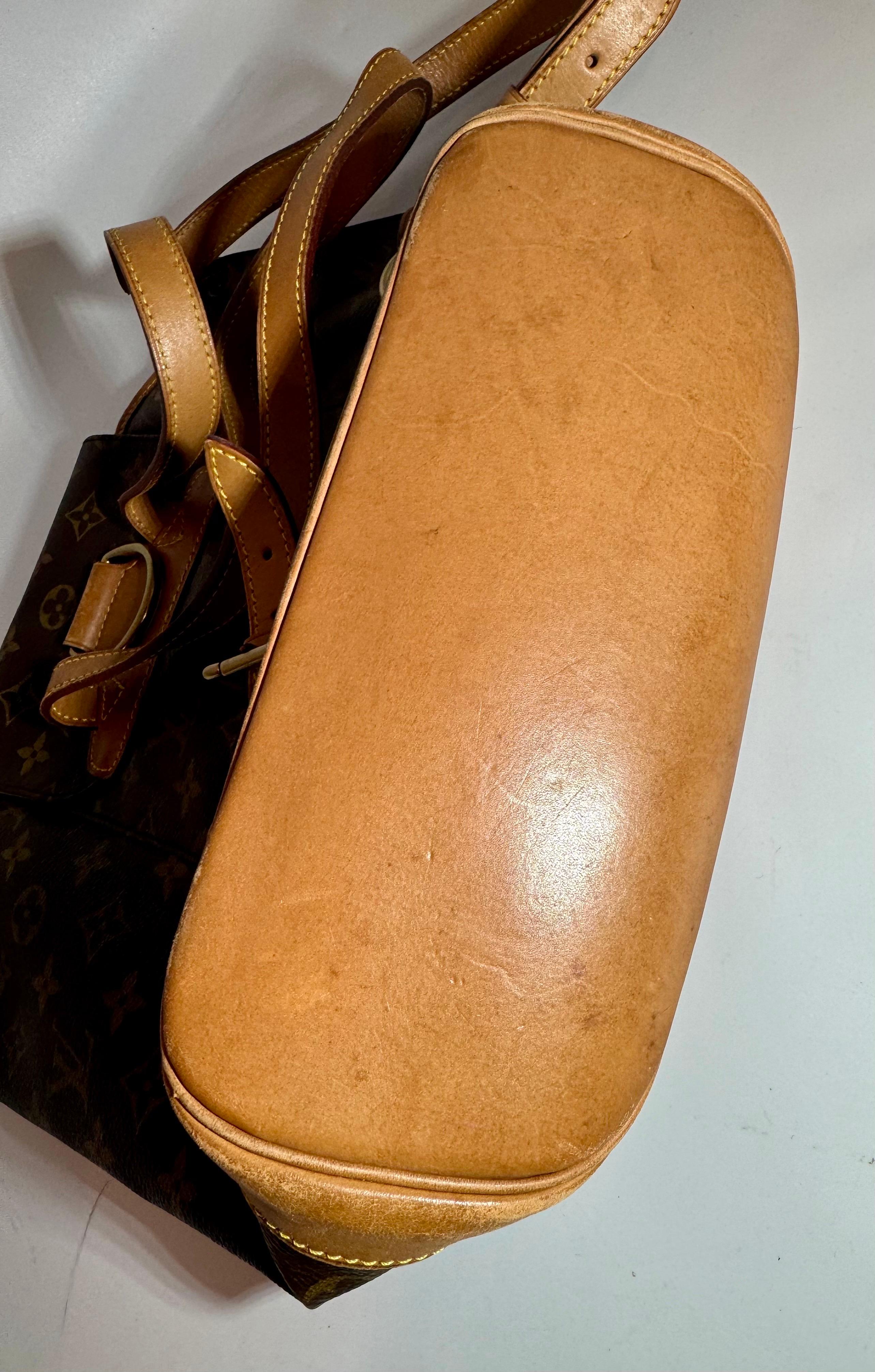 Vintage Louis Vuitton LV Monogram Montsouris MM Vintage Back Pack 3
