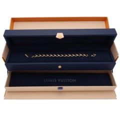 Pulsera grande vintage Louis Vuitton LV Volt Curb Chain