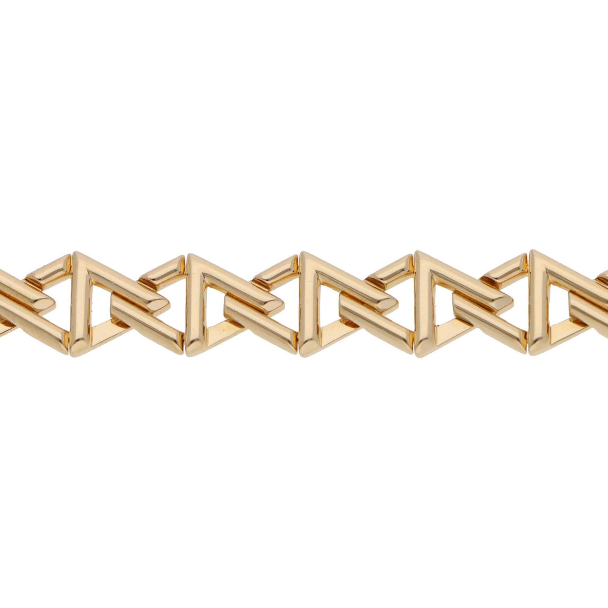 Pulsera grande vintage Louis Vuitton LV Volt Curb Chain Moderno en venta