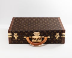 Vintage Louis Vuitton Mid 20th Century Briefcase France Circa 1975 -80