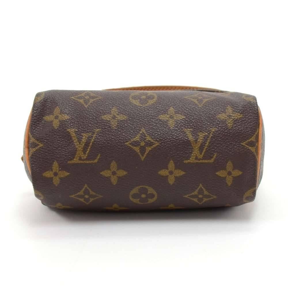 Louis Vuitton Vintage Mini Speedy Sac HL Monogram Canvas Hand Bag and Strap In Fair Condition In Fukuoka, Kyushu