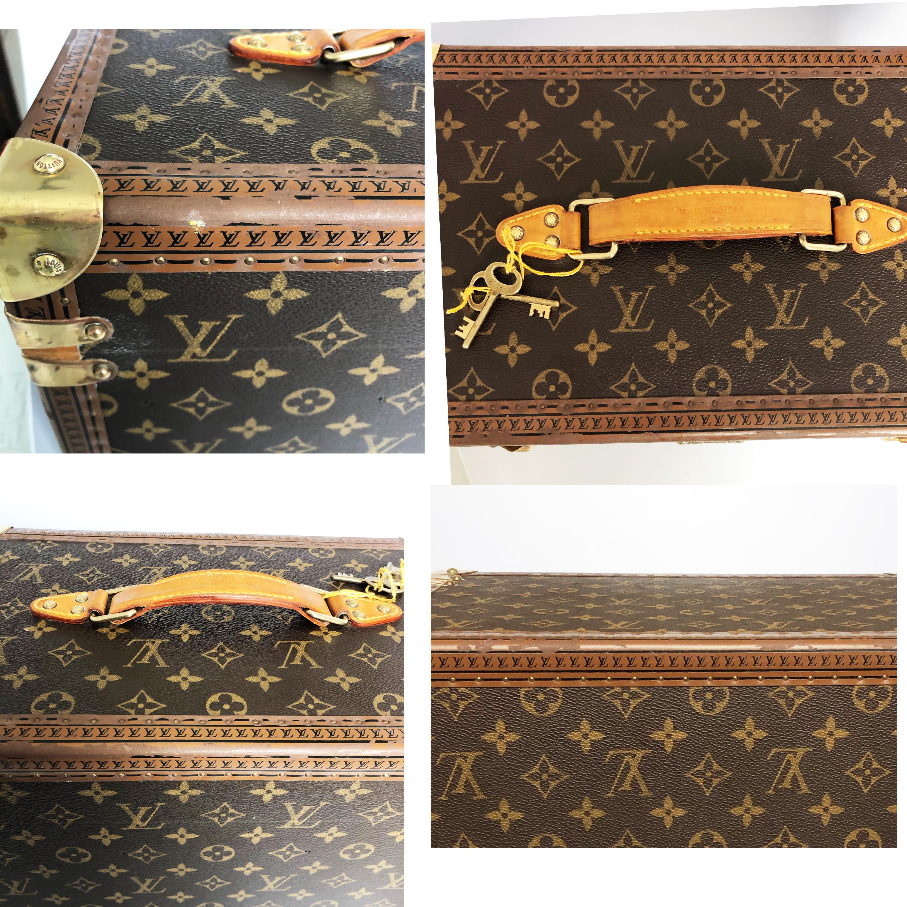 Vintage Louis Vuitton Monogram Boite Pharmacie Train Case Vanity Travel Bag  3
