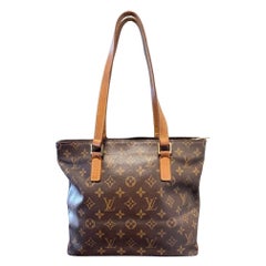 Vintage Louis Vuitton Monogram Canvas 2002 Cabas Piano Tote Bag