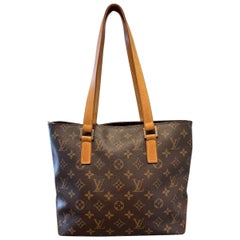Vintage Louis Vuitton Monogram Canvas Cabas Piano 2003 Tote Bag