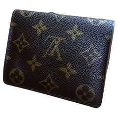 Vintage By Louis Vuitton Monogram Canvas Bifold Card ID Holder 